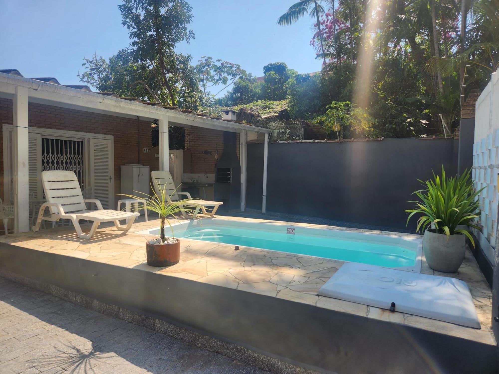 Casa No Tenorio Com Piscina Ubatuba Exteriör bild