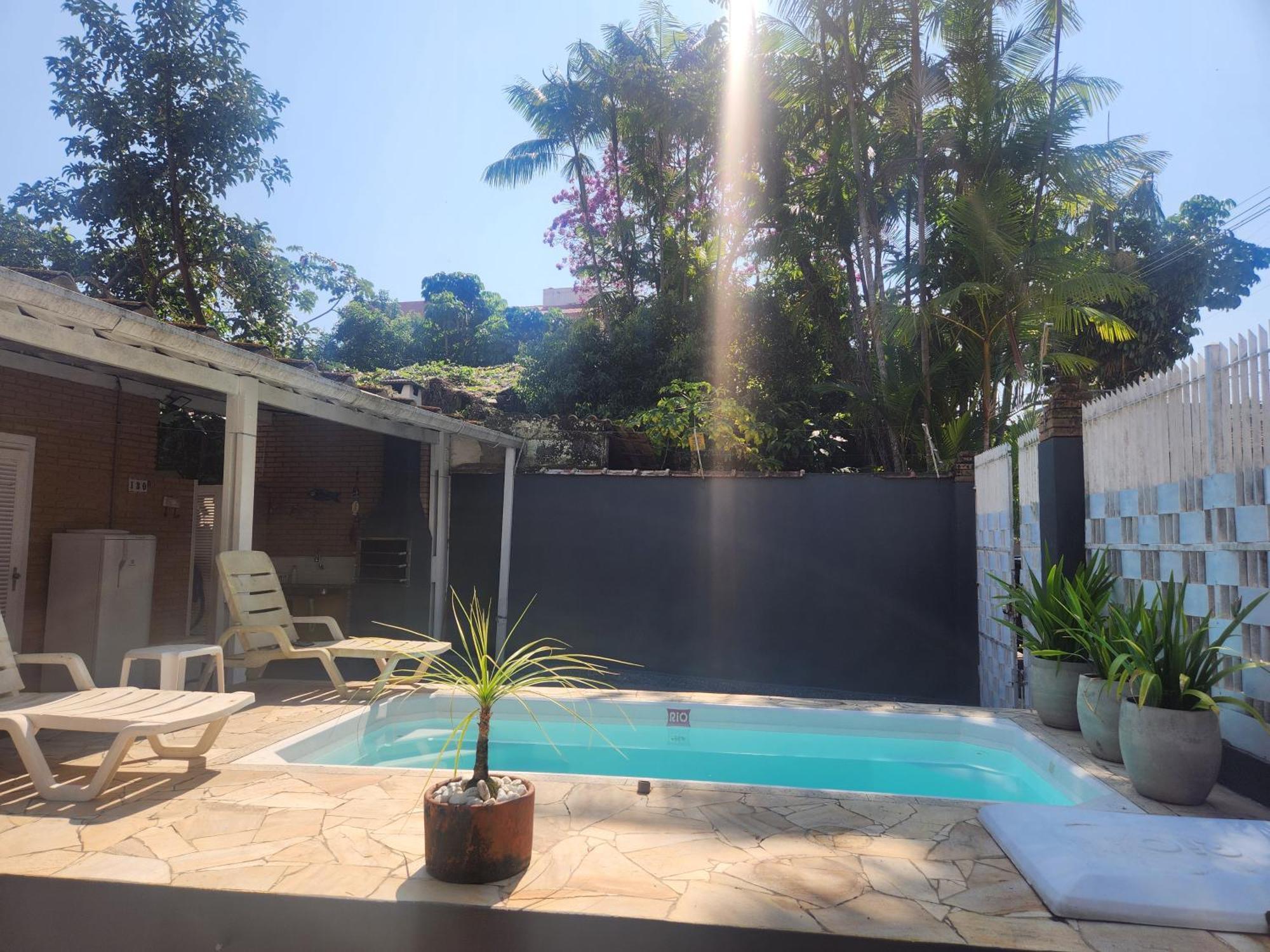 Casa No Tenorio Com Piscina Ubatuba Exteriör bild